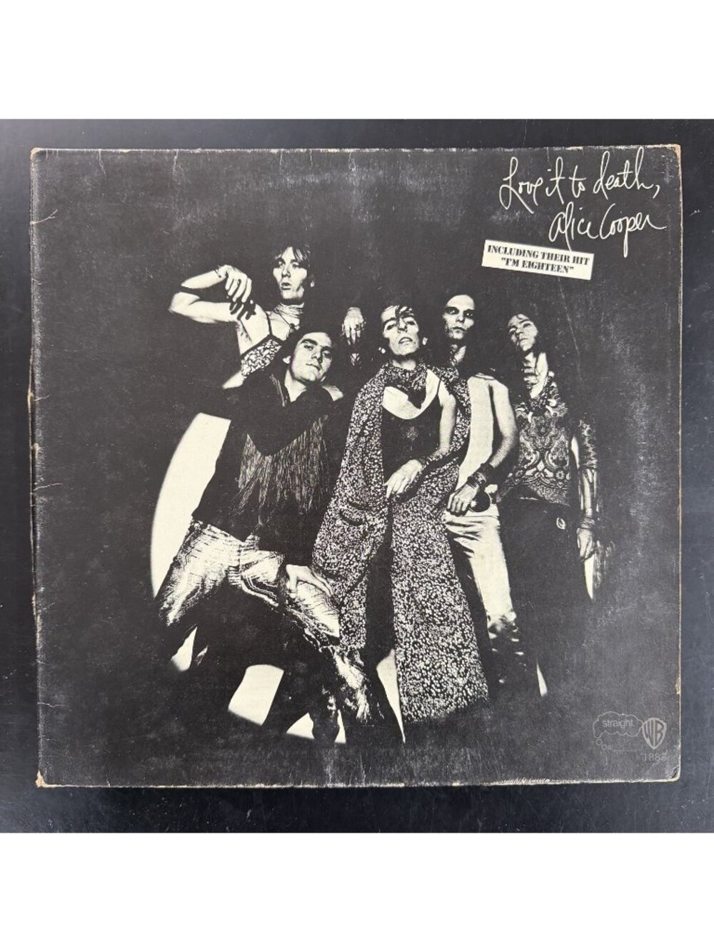 Alice Cooper Love It To Death Record Gatefold Jacket 1970s WS 1883